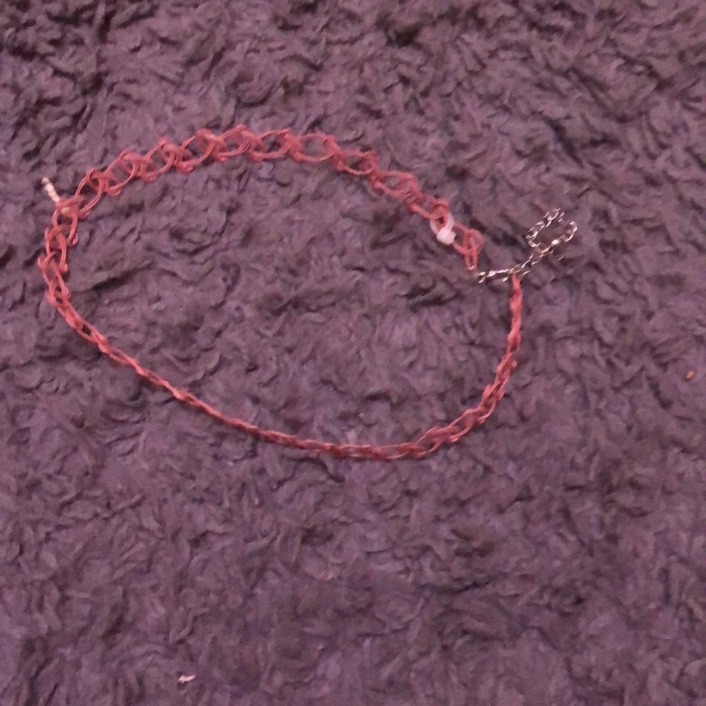 Pink choker never used perfect condition